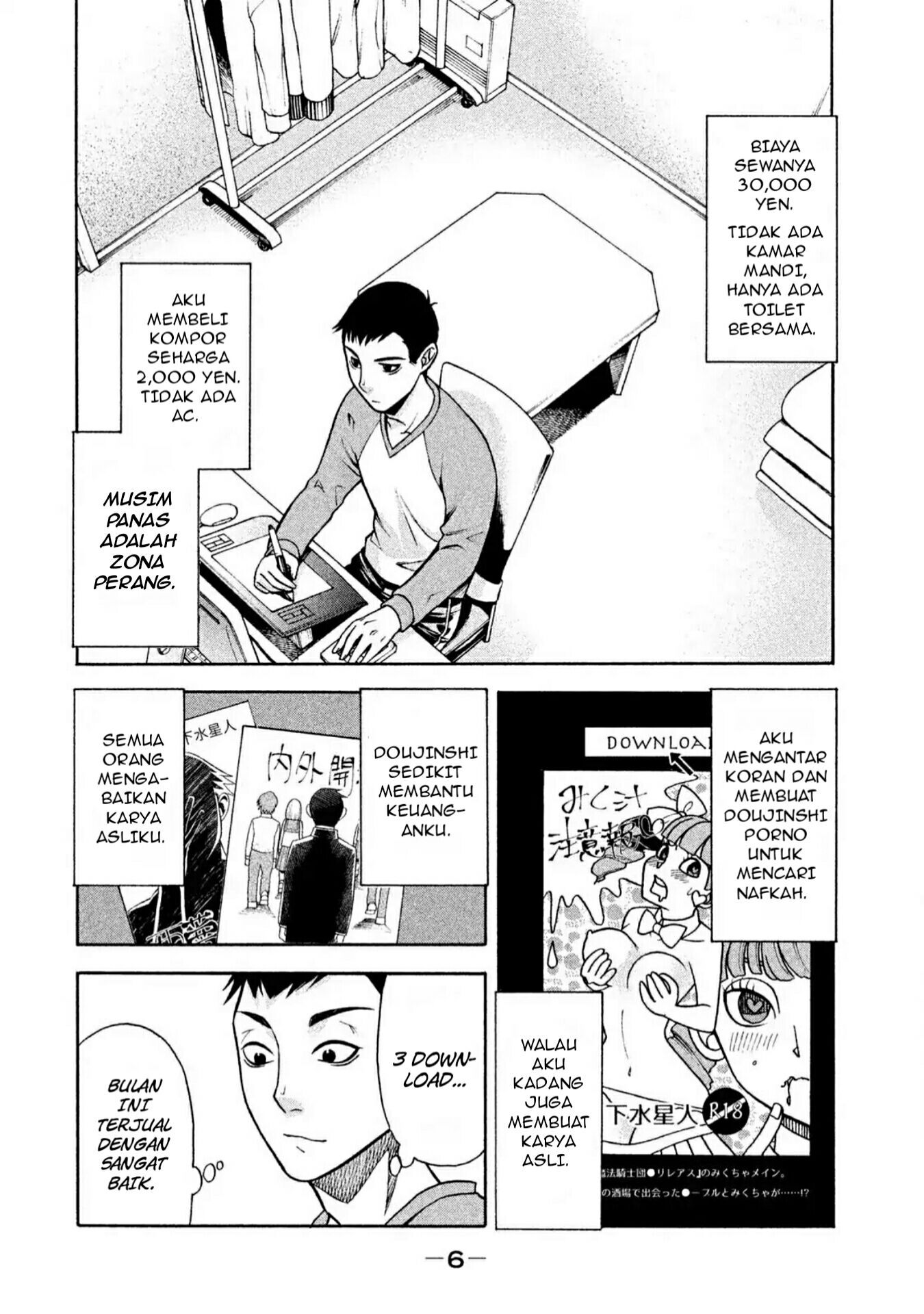 Asuperu Kanojo Chapter 01 Gambar 6